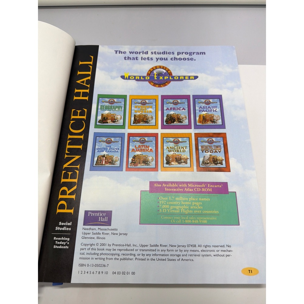 Prentice Hall World Explorer Western Hemisphere Teacher Edition Like New - Picture 4 of 6